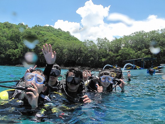 体験ダイビング