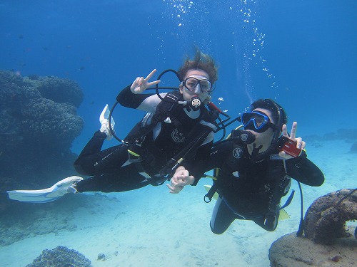 体験ダイビング　バリ島