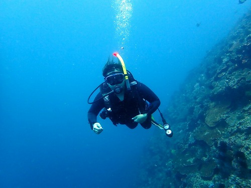 祝オープンウォーターダイバー・パダンバイ・バリ島ブルーパラダイスダイビング