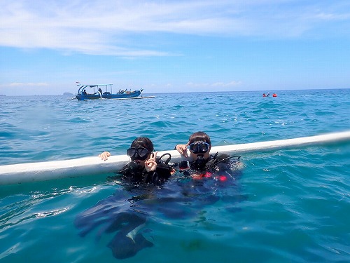 バリ島でハネムーンダイビング！帰りはクサンバの塩・パダンバイ・バリ島ブルーパラダイスダイビング
