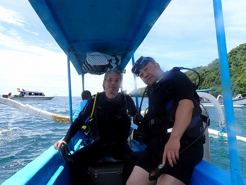 十数年ぶりのダイビング・リフレッシュダイビング・パダンバイ・バリ島ブルーパラダイスダイビング