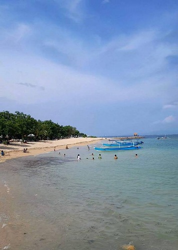 サヌールで潜ります!バリ島ブルーパラダイスダイビング